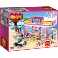 Bộ ghép hình mô hình nhà hàng COGO 831015 (500 chi tiết)