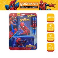 Bộ ghi chú kèm hộp bút 6 món Spider Man