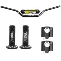 Bộ ghi đông nhôm kèm thanh giằng ốp protaper loại 28mm giữa gù 22mm bao tay