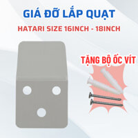 Bộ Giá Đỡ Quạt Treo Tường HATARI Kèm Vít Nở Chuẩn Theo Quạt, Giá Đỡ Quạt Treo Tường, Móc Treo Quạt Treo Tường Hatari