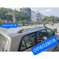 Bộ Gia nóc xe Toyota innova 2008 2009 2010 2011 hợp kim nhôm chắc chắn inova