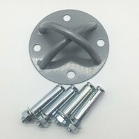 Bộ giá ốp trần móc treo X treo võng yoga, dây bungee trong nhà