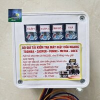 Bộ giả tải máy giặt Toshiba cửa ngang, Casper – Media – Funiki – Coex