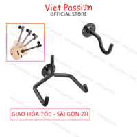 Bộ giá treo đàn guitar móc treo đàn nằm nghiêng treo tường đàn guitar acoustic classic ghita bass điện Viet Passion HCM