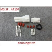 Bộ giắc chống nước 3p 2.2- AT107( 1 bịch 10 cái)