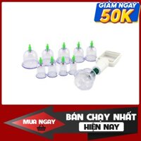 Bộ giác hơi 12 món không dùng lửa