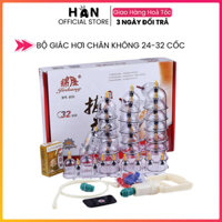 Bộ Giác Hơi Chân Không 12, 24, 32 Cốc | Bộ Giác Hơi Không Dùng Lửa Chân Không An Toàn Cho Người Sử Dụng