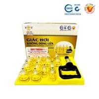 Bộ giác hơi không dùng lửa hộp giấy 15 ly giác Duy Thành YGH03 được bộ y tế cấp phép lưu hành đạt chuẩn ISO 9001:13485