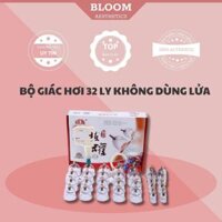 Bộ giác hơi không lửa 32 cốc giác, bộ giác hơi 32 ly