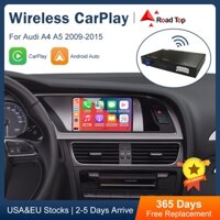 Bộ giải mã màn hình không dây cho Audi A4 B8 A5 Q5 2009-2015 Hỗ trợ Apple IOS Carplay Android Auto USB Player AirPlay Mirroring Camera phía sau Xem điều hướng Máy nghe nhạc đa phương tiện