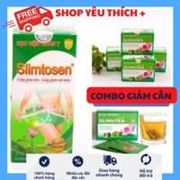 Bộ Giảm Cân 1 Slimtosen Extra + 4 Trà Slimutea - Học viện Quân Y