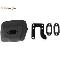 Bộ giảm thanh ống xả cưa xích có tấm đệm hỗ trợ cho Husqvarna 61 66 162 266 268 272 Máy cưa xích 503476901 503406402