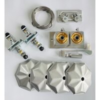 Bộ giàn phơi thông minh cao cấp Hòa Phát chính hãng chưa có thanh phơi, Giàn phơi quần áo, giàn phơi đồ thông minh