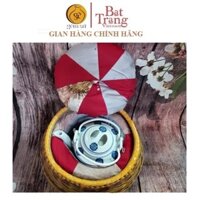 Bộ giành tre và tích sứ Bát Tràng loại 2 lít