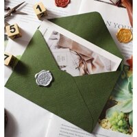 Bộ Giấy Phong Bì và Thư Cổ Điển Đơn Giản Cao Cấp Bộ Phong Bì Sáng Tạo Dấu Sáp Bưu Thiếp Thiệp Chúc Mừng Thư Tình Quà Tặng Cho Bạn Bè