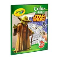 Bộ giấy tô màu và hình dán Star Wars