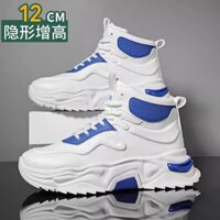 Bố Giày Vô Hình Bên Trong Tăng Chiều Cao 10cm8cm6cm Nam Giày Thể Thao Mùa Xuân Đế Dày Tăng Chiều Cao Giày Nam 12cm