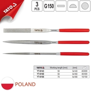Bộ giũa kim 3 chi tiết YT-6143