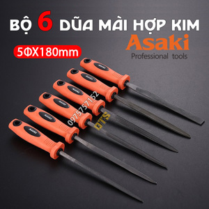 Bộ giũa mini 6 chi tiết Asaki AK-3900