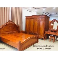 Bộ Giường Tủ Đẹp Giá Rẻ Dành Cho Mọi Nhà GN208