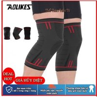 Bó Gối, Băng Bảo Vệ Đầu Gối Đàn Hồi Co Giãn 4 Chiều Aolikes AL7723 (1 đôi)