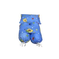 Bộ gối chặn cho bé berry Kid21 (Bọt Biển Xanh)