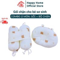 Bộ gối chặn cho bé sơ sinh cao cấp Royal, bộ gối chặn cho bé sơ sinh, gối chèn cho bé sơ sinh ngủ