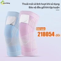 Bó gối chạy bộ BUNA,đai đeo bảo vệ đầu gối có dây quấn cố định gối,băng quấn có dây đai cố định