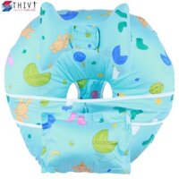 Bộ Gối Chống Trào Ngược Sữa Chữ C - Gối Chống Móp Đầu Tai Voi Cao Cấp Cho Mẹ Và Bé