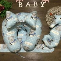 Bộ gối chữ C tặn kèm cá ngựa