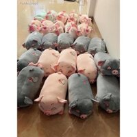 BỘ GỐI LỢN KÈM CHĂN SIÊU MỀM MỊN TO ĐẸP DỄ THƯƠNG ( HEO MỠ )