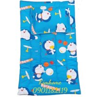 Bộ gối nệm cho em bé đi mẫu giáo vải cotton in hình kim home(gối 30x40cm)