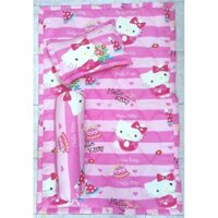 Bộ Gối Nệm Nhà Trẻ Chần Gòn THẮNG LỢI Cao Cấp BL(Gồm 1 Nệm,1 Gối Nằm,1 Gối Ôm)