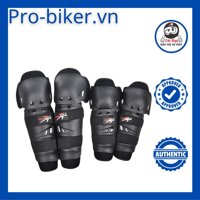 Bó gối tay chân đi xe máy nhựa Pro-Biker  Giáp bó gối giá rẻ đi xe máy