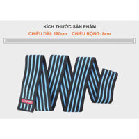 Bó gối thể thao Aolikes 7165 Dây đai quấn gối dài 180cm  đai dính chắc chắn dễ sử dụng tltt11