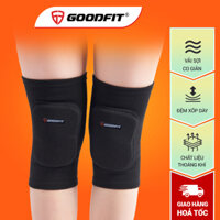 Bó gối thể thao, băng đầu gối GoodFit đệm xốp dày dặn, co giãn 4 chiều GF517K - L