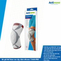 Bó gối thể thao cao cấp, đệm silicone 73468-PRO Actimove GenuMotion