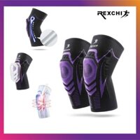 Bó gối thể thao tập gym xe đạp thể dục có đệm cao cấp Rexchi Băng bảo vệ đầu gối đá bóng, bóng rổ, bóng truyền