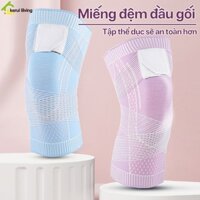 Bó gối thể thao tập gym yoga pilates có dây quấn đai gối SALAY, băng quấn bảo vệ đầu gối