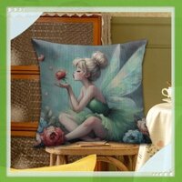 Bộ gối thêu chữ thập cổ tích 11CT dành cho người lớn Người mới bắt đầu Quà tặng thủ công may vá [aigoni.vn]