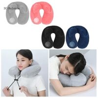 Bo Gối tựa đầu hình nhỏ Gối du lịch cổ bơm hơi Hỗ trợ cổ