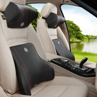 Bộ Gối Tựa Đầu Ô Tô Cao Su Non, Đệm Tựa Lưng Xe Hơi Cao Cấp TL010