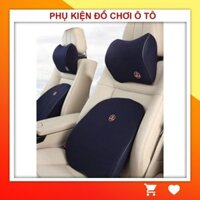 Bộ gối tựa đầu và tựa lưng oto cao cấp