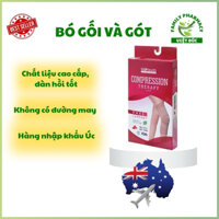 Bó gối và bó gót chân Biohealth Knee nhập khẩu Úc giúp bảo vệ đầu gối, cổ chân khi hoạt động thể lực