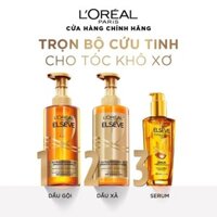 Bộ gội xả cao cấp LOreal Paris Extraordinary Oil Smooth 440ml