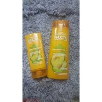 Bộ gội xả cho tóc khô và hư tổn Garnier Fructics Oil Repair 3