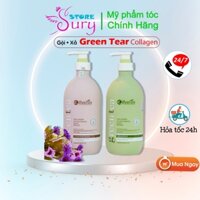 Bộ Gội Xả Eillyelsty Green Tea Dầu Gội Thảo Dược 800ml x2 Nuôi Dưỡng Tóc Chắc Khỏe, Giảm Xơ Rối Sury Store