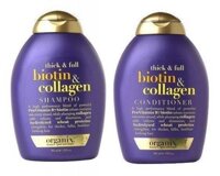 Bộ gội xả kích thích mọc tóc OGX Biotin & Collagen Sampoo And Conditioner