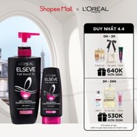 Bộ gội xả ngăn gãy rụng tóc L'Oreal Paris Elseve Fall Resist 3X
