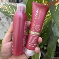 Bộ gội xả Ogenex Kit Inebrya khôi phục và bảo vệ tóc trong quá trình nhuộm màu [ MK ]